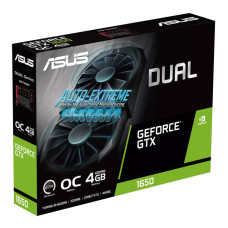 Видеокарта GeForce GTX 1650 1755МГц 4Гб ASUS Dual EVO OC (PCI 3.0, GDDR6, 128бит, 1xDVI, 1xHDMI, 1xDP) [DUAL-GTX1650-O4GD6-P-EVO]