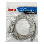 Патч-корд Buro 1428204 (RJ-45 (m), RJ-45 (m), алюминий омедненный, 5м, 5E, 4пары, UTP)