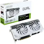 Видеокарта GeForce RTX 4070 SUPER 1980МГц 12Гб ASUS DUAL OC (PCI-E 4.0, GDDR6X, 192бит, 1xHDMI, 1xDP)