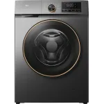 Стиральная машина TCL TWRP-1108W12G2(фронтальная средняя, класс стирки/отжима/э.потребления: B/A+++ , макс: 8кг, 1200 об/мин, инвертер, защита: частичная, 59.5x85x45.6см, серый)