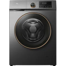 Стиральная машина TCL TWRP-1108W12G2(фронтальная средняя, класс стирки/отжима/э.потребления: B/A+++ , макс: 8кг, 1200 об/мин, инвертер, защита: частичная, 59.5x85x45.6см, серый) [TWRP-1108W12G2]