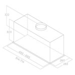 Вытяжка Elica Lane Sensor @ BL MAT/A/52