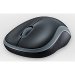 Мышь Logitech Wireless Mouse M185 Grey-Black USB (радиоканал, кнопок 3, 1000dpi)