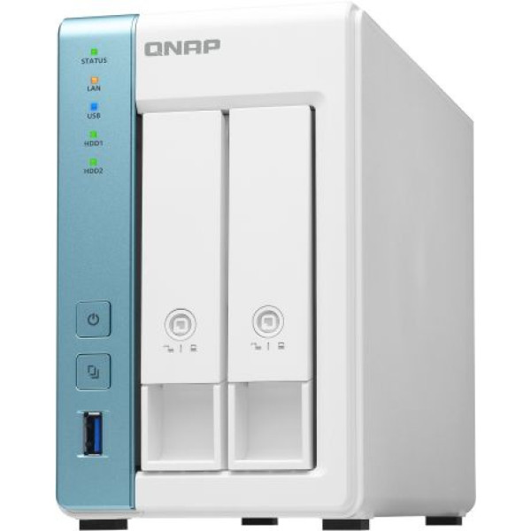 QNAP TS-231P3-2G (Annapurna Labs Alpine AL-314 1700МГц ядер: 4, 2048Мб DDR3, RAID: 0,1)