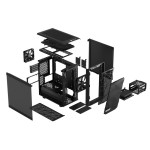 Корпус Fractal Design Meshify 2 Mini Black TG dark tint (Mini-Tower)