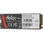 Жесткий диск SSD 1Тб Netac NV2000 (M.2, 2500/2100 Мб/с, 280000 IOPS, PCI-E, для ноутбука и настольного компьютера)