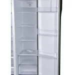 Холодильник Hyundai CS6503FV ЧЕРНОЕ СТЕКЛО (No Frost, A++, 2-камерный, Side by Side, инверторный компрессор, черное стекло)