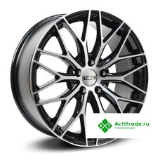 Neo 840 R18/8J PCD 5x108 ET 40 ЦО 63,4 черный с полированной лицевой поверхностью
