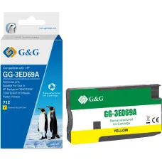 G&G GG-3ED69A (желтый; 29стр; DesignJet T650, T630, T250, T230, T210, Studio Plotter Printers) [GG-3ED69A]