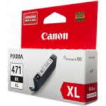 Чернильный картридж Canon CLI-471XLBK (черный; 810стр; 11мл; Pixma MG5740, MG6840, MG7740)
