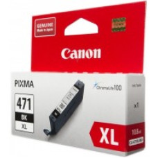 Чернильный картридж Canon CLI-471XLBK (черный; 810стр; 11мл; Pixma MG5740, MG6840, MG7740) [0346C001]