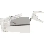 Коннектор Hyperline PLUG-8P8C-UV-C6-TW-SH-10