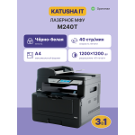 МФУ Катюша M240 (черно-белая, A4, 1000Мб, 40стр/м, 1200x1200dpi, авт.дуплекс)