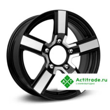 IFree Райдер R16/6.5J PCD 5x139,7 ET 40 ЦО 98,1 черный с полированной лицевой поверхностью