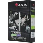 Видеокарта GeForce GT 610 810МГц AFOX (DDR3, 64бит, 1xDVI, 1xHDMI)