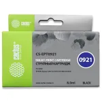 Чернильный картридж Cactus CS-EPT0921 (черный; 8стр; 8мл; Stylus C91, CX4300, T26, T27, TX106, TX109, TX117, TX119)
