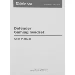 Гарнитура DEFENDER Warhead G-120 (оголовье, с проводом, 2м, накладные, 2 x mini jack 3.5 mm)