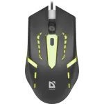 Мышь DEFENDER Hit MB-601 Black USB (1200dpi)