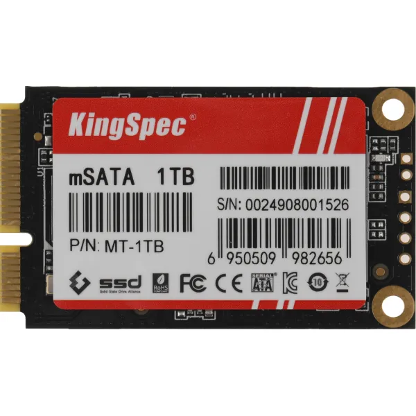 Жесткий диск SSD 1Тб KingSpec (550/500 Мб/с)