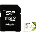 Карта памяти microSDHC 32Гб Silicon Power (Class 10, 85Мб/с, UHS-I U1, адаптер на SD)