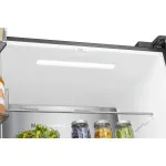 Холодильник Hisense RQ5P470SAF1 (No Frost, A+, 3-камерный, Side by Side, объем 530:331/199л, инверторный компрессор, черный)