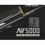 Жесткий диск SSD 2Тб Netac (2280, 5000/4400 Мб/с, 600000 IOPS, PCI-E, для ноутбука и настольного компьютера)