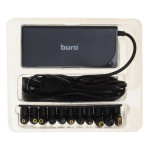 Блок питания Buro BUM-0221B90 (90Вт, 18.5-20В, 11штекеров)