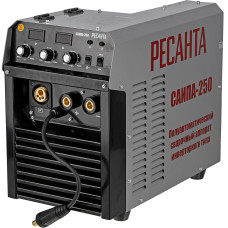 Сварочный аппарат РЕСАНТА САИПА-250 (380-380В, инвертор, FCAW, MIG/MAG, ММА DC, 40-250A, 11,5кВт)