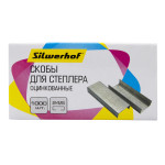 Скобы для степлера Silwerhof 421012-40 (тип 24/6, 1000шт)
