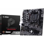 Материнская плата MSI PRO A520M-S (AM4, 2xDDR4 DIMM, microATX, RAID SATA: 0,1,10)