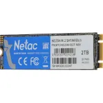 Жесткий диск SSD 2Тб Netac N535N (M.2, 545/500 Мб/с, SATA 3Гбит/с, для ноутбука и настольного компьютера)