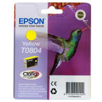 Чернильный картридж Epson C13T08044011 (желтый; 7,4стр; P50, PX660)