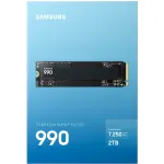 Жесткий диск SSD 2Тб Samsung (2280, 7250/6450 Мб/с, 1200000 IOPS, PCIe 4.0 x4 (NVMe))