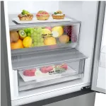Холодильник LG GC-B459ANMW (No Frost, A++, 2-камерный, объем 377:247/130л, инверторный компрессор, серебристый)