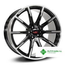 LegeArtis MR544 R21/11J PCD 5x112 ET 55 ЦО 66,6 черный с полированной лицевой поверхностью
