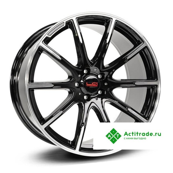 LegeArtis MR544 R21/11J PCD 5x112 ET 55 ЦО 66,6 черный с полированной лицевой поверхностью