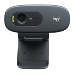 Веб-камера Logitech HD Webcam C270 (0,9млн пикс., 1280x720, микрофон, USB 2.0)