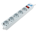 Сетевой фильтр Powercube SPG-B-6 (1,9м, 5xEURO, 2,2кВт, 10А)