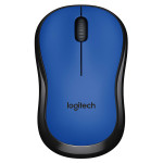 Мышь Logitech Wireless Mouse M185 Blue-Black USB (радиоканал, кнопок 3, 1000dpi)