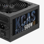 Блок питания Aerocool KCAS PLUS 500W (ATX, 500Вт, 20+4 pin, ATX12V 2.4, 1 вентилятор, BRONZE)