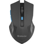 Мышь DEFENDER Accura MM-275 Black-Blue USB (радиоканал, 1600dpi)