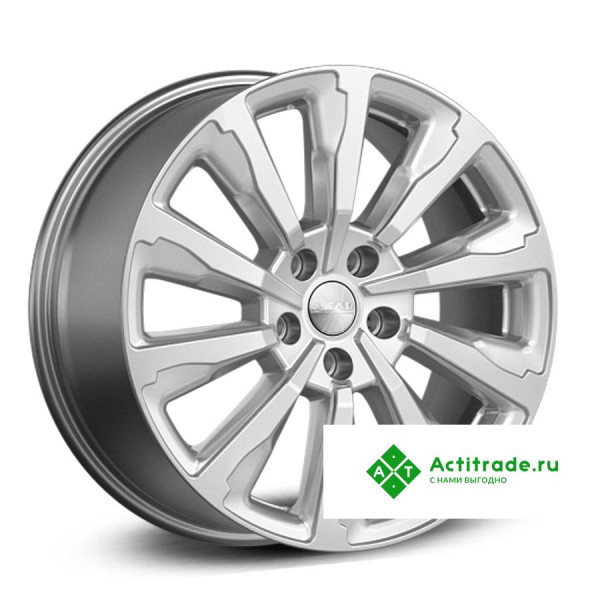 Скад Астер R18/8J PCD 5x115 ET 43 ЦО 70,2 насыщенный серебристый