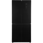 Холодильник Hyundai CM45083F (No Frost, A+, 3-камерный, Side by Side, инверторный компрессор, черный)