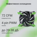 Кулер Digma DFAN120PWM-2BK