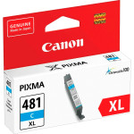 Картридж Canon CLI-481XL C (голубой; 8,3стр; Pixma TS6140, TS8140TS, TS9140, TR7540, TR8540)