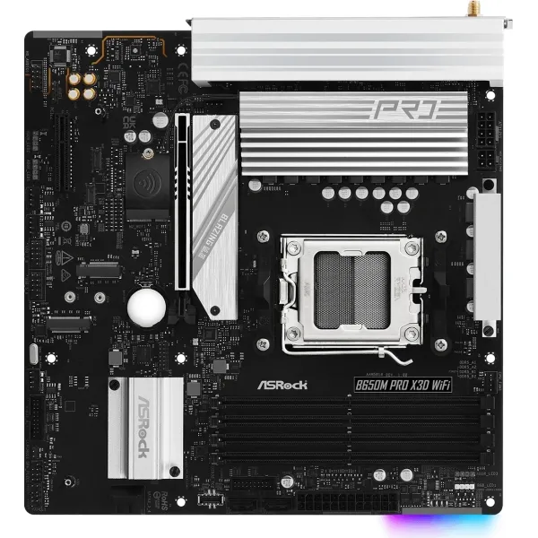 Материнская плата ASRock B650M PRO X3D (x)