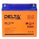 Батарея Delta GEL 12-55 (12В, 55Ач)