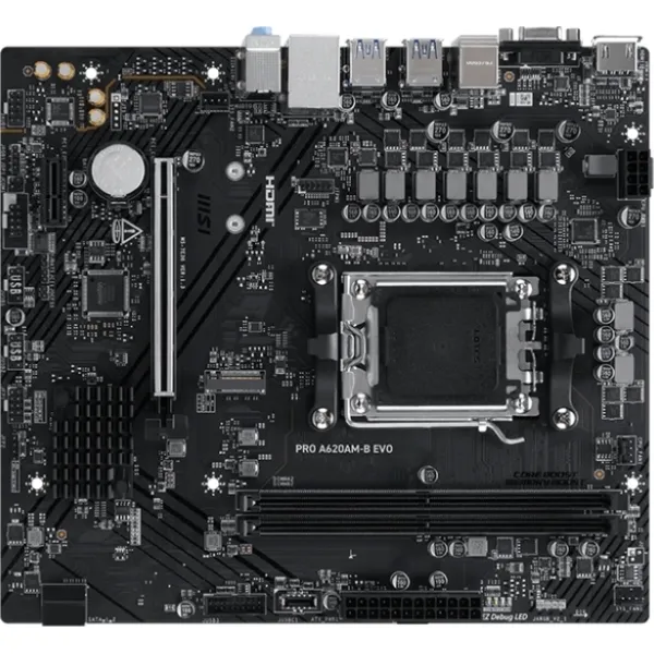 Материнская плата MSI PRO A620AM-B EVO (x)