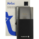 Внешний жесткий диск SSD 250Гб Netac Z9 (1.8