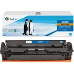 Картридж G&G GG-CF401A (оригинальный номер: CF401A; голубой; 1400стр; CLJ M252, 252N, 252DN, 252DW, M277n, M277DW)